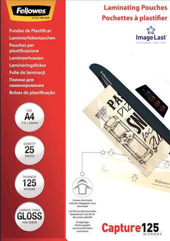 Immagine prodotto Fellowes Catturare 125 (A4, 25 Pezzo/i, 125 µm)