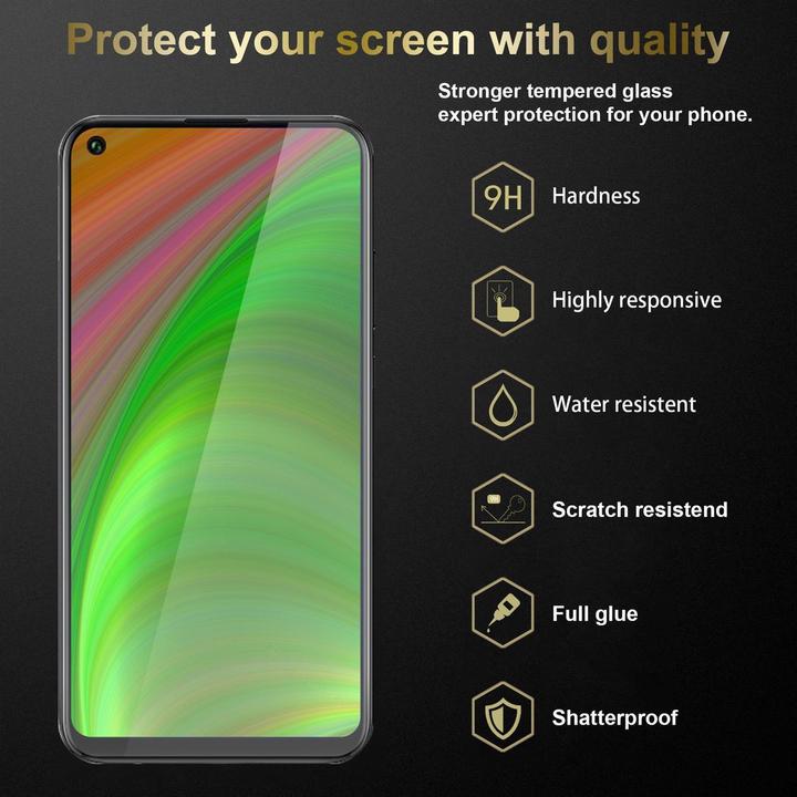 Actual product image Cadorabo display protection glass (1 Piece, Oppo AX7 Pro)