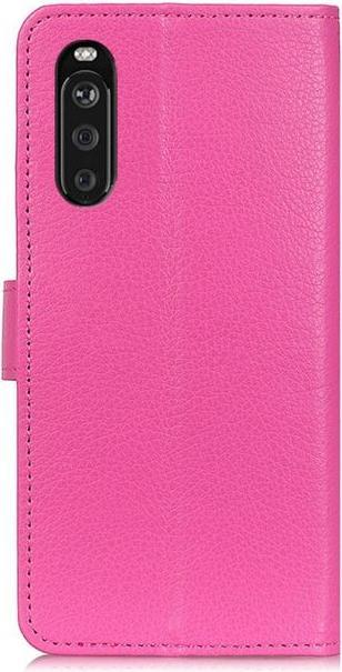 Productafbeelding MU Classic Litchi Leren Boekomslag Serie (Sony Xperia 10 III)