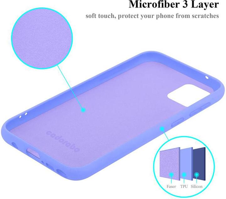 Actual product image Cadorabo TPU Liquid Silicone Case Cover (Samsung Galaxy A81)