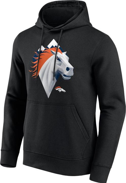 Fanatics NFL Fleece Hoody - ILLUSTRATION Denver Broncos - S (S)