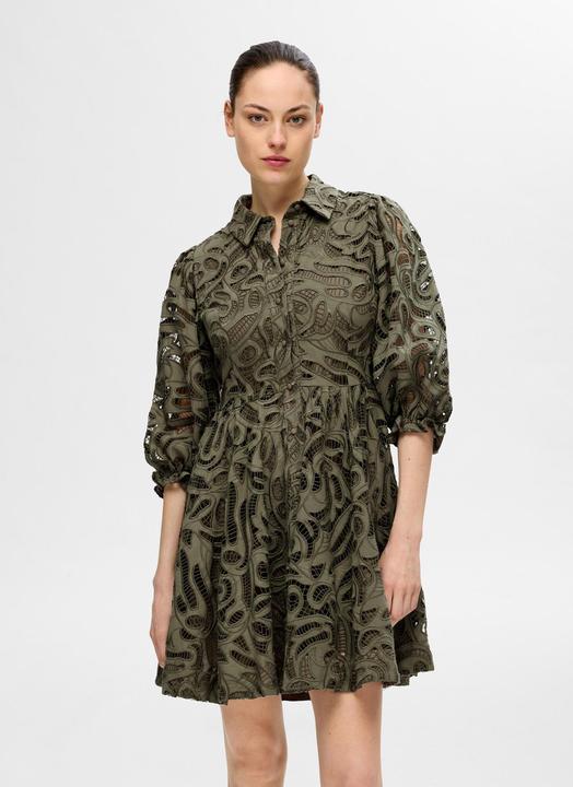 Actual product image Selected Femme Broderie Anglaise Mini Dress (34)