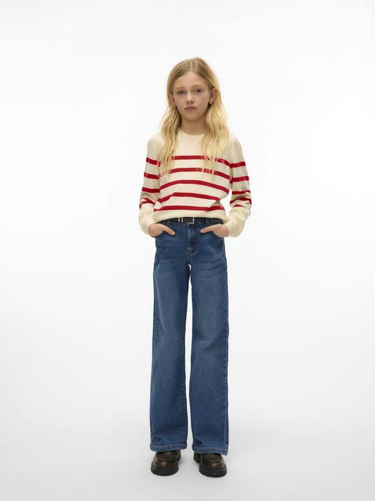 Actual product image Vero Moda Vmsaba Plain Ls O-Nk Pullov Ga Girl Noos (116)