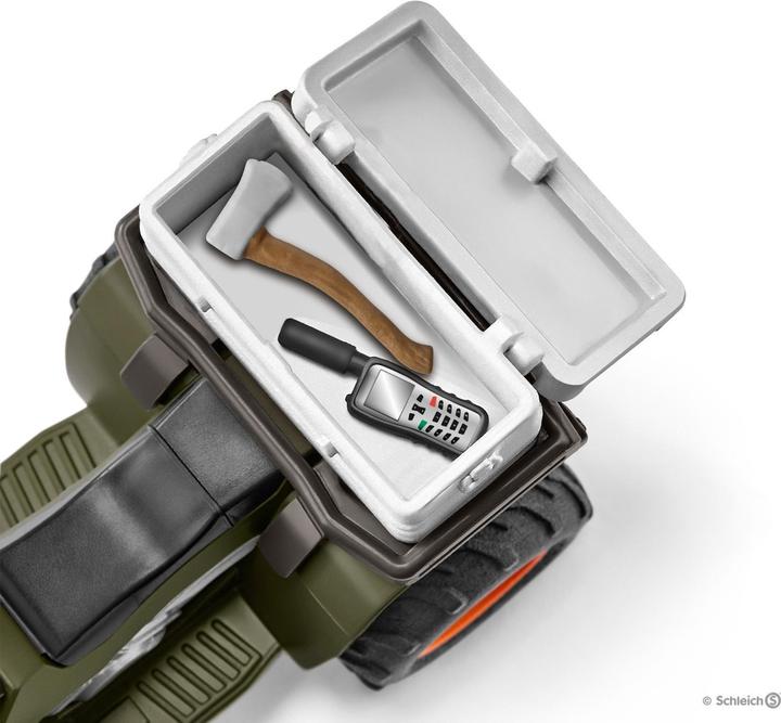 Image du produit Schleich Quad avec remorque et Ranger