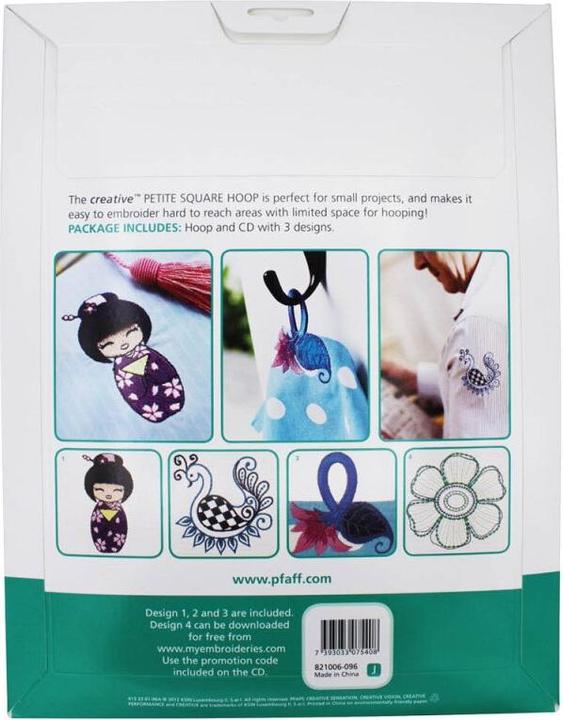 Immagine prodotto Pfaff Creative Petit Square Hoop 80 x 80mm