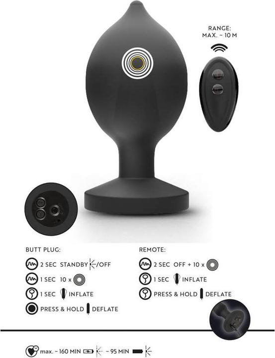 Produktbild Anos Inflatable Butt Plug