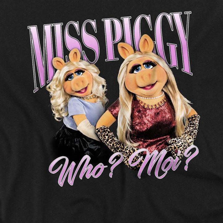 Actual product image Gildan Unisex Adult Bootleg Miss Piggy T-Shirt (L)