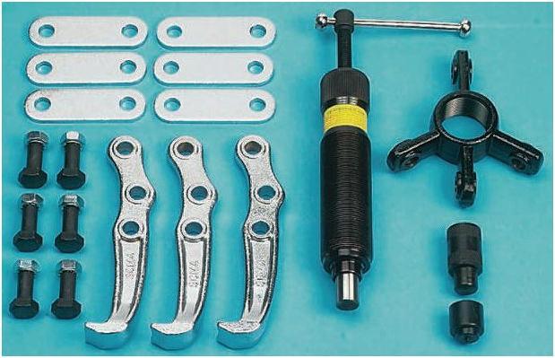Actual product image Rs Pro 2/3 jaw hydraulic gear puller set