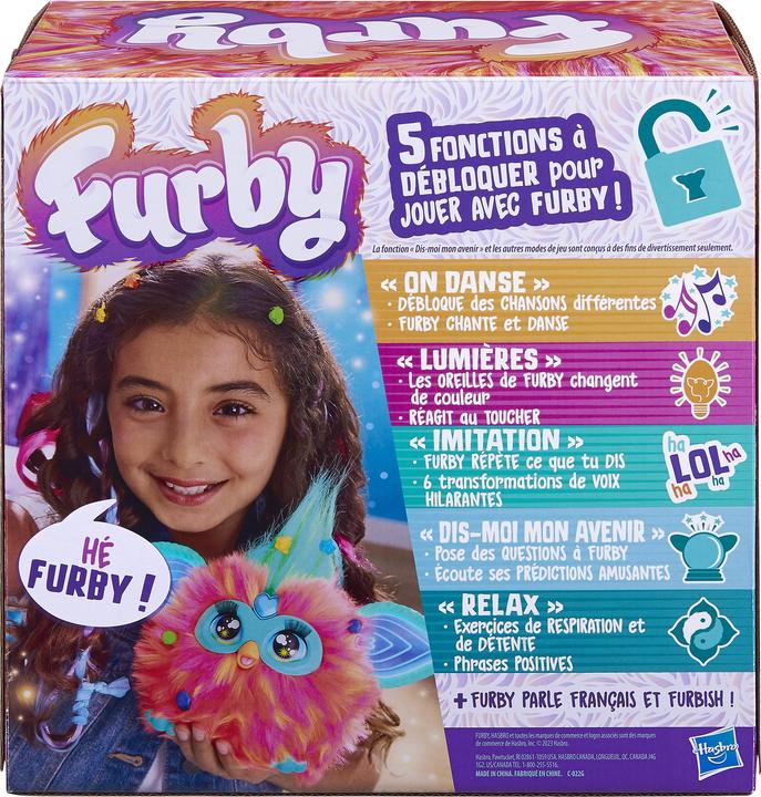 Image du produit Furby Jouet interactif (orange) - voix française (15 cm)