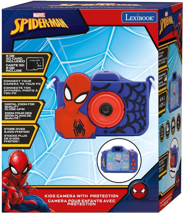 Actual product image Lexibook Children's camera with Spider-Man protection