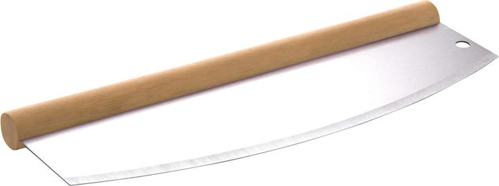 Produktbild All'Grill Pizzaschneider-Wiegemesser Edelstahl mit Holzgriff