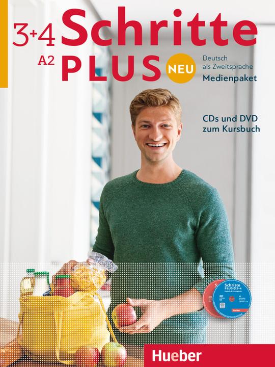 Produktbild Schritte plus Neu 3+4 A2 Audio-CDs und 1 DVD zum Kursbuch. Medienpaket (Deutsch, Collectif, 2017)