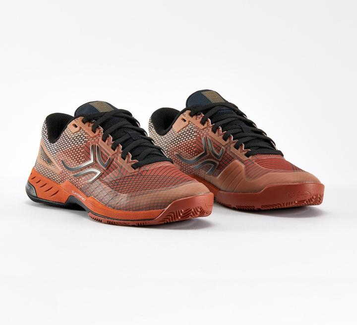 Actual product image Artengo Herren Tennisschuhe Sandplatz - TS990 braun (43)