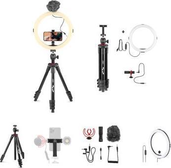 Immagine prodotto Joby Kit di luci anulari compatte Youtube (Anello di luce, Videocamera)