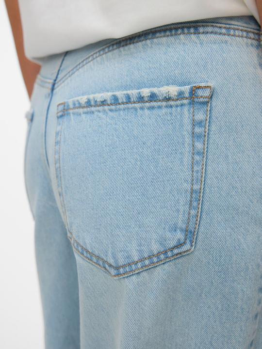 Actual product image Vero Moda VMBILLIE Hohe Taille Barrel Fit Jeans Mom Jeans (W25/L30)