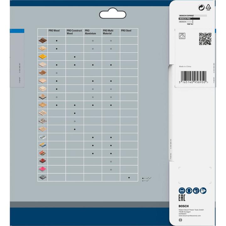 Actual product image Bosch Professional Zubehör PRO Aluminium cordless circular saw blade, 216 x 2.2 x 30 mm