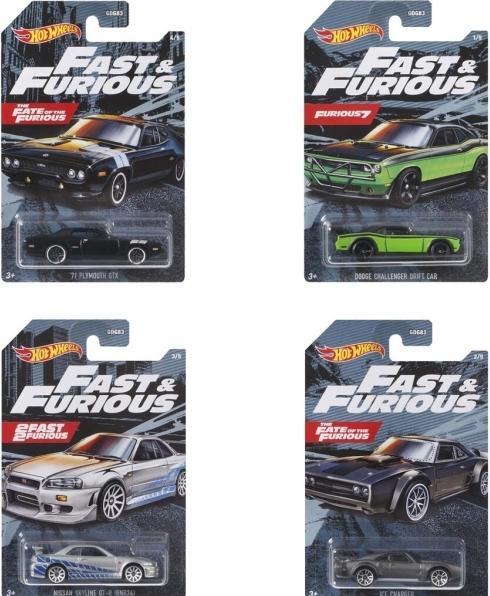 Immagine prodotto Hot Wheels Assortimento a tema Fast & Furious
