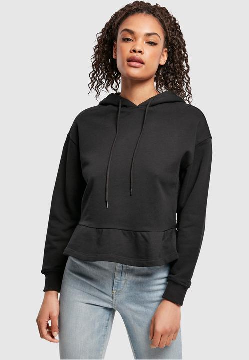 Actual product image Urban Classics Ladies Organic Flounces Hoody - 12522 (S)