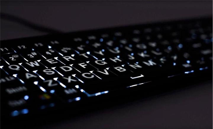 Image du produit Logickeyboard XL-Print Astra2 BL Clavier dt (PC) (DE, Filaire)