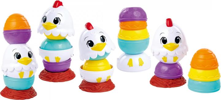 Immagine prodotto Simba 104010184 - Gallina impilabile ABC, gallina Roly-Poly con uova da impilare, nido, M