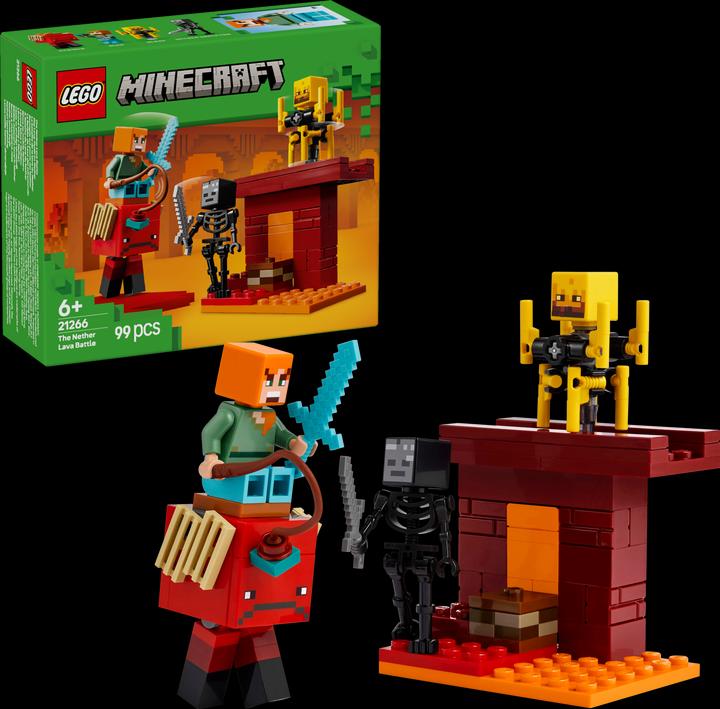 Produktbild LEGO Das Lava-Duell im Nether (21266, LEGO Minecraft)