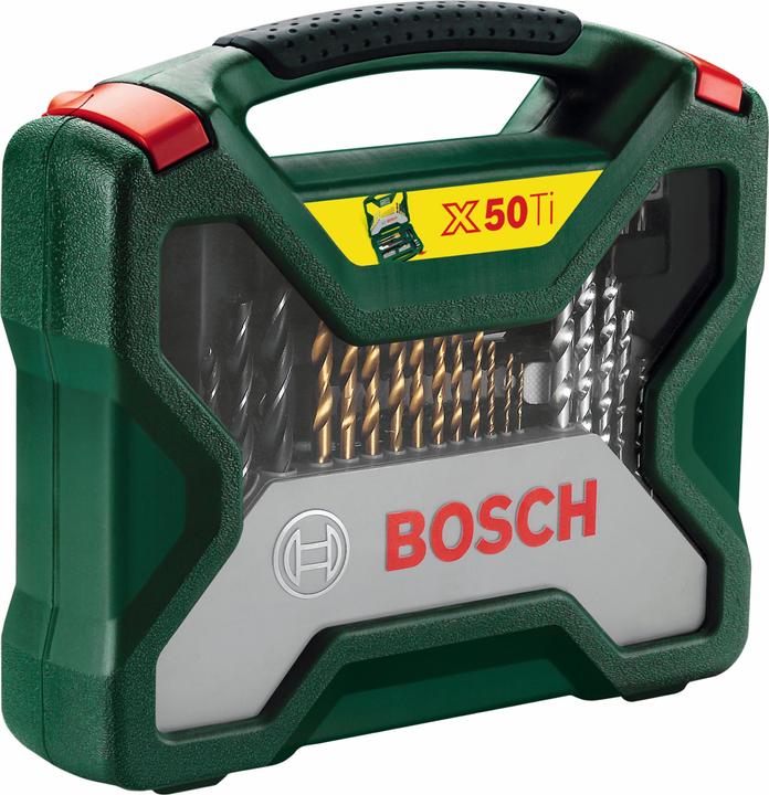 Produktbild Bosch Zubehör X-Line-Titanium Bohrer- und Schrauber-Set, 50-teilig (6 mm, 6.5 mm, 22 mm, 5.5 mm, 16 mm, 10 mm, 1.5 mm, 7 mm, 3 mm, 5 mm, 8 mm, 2.5 mm, 3.5 mm, 4.5 mm, 2 mm, 4 mm)