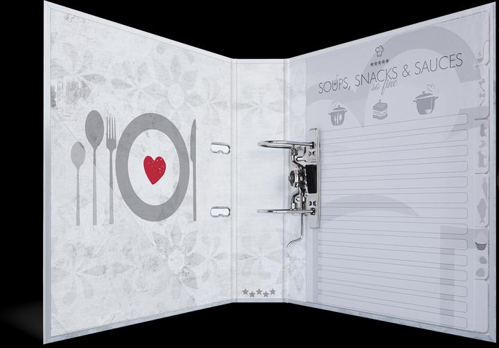 Actual product image HERMA Recipe folder A4 (A4, 70 mm, 1 Piece)