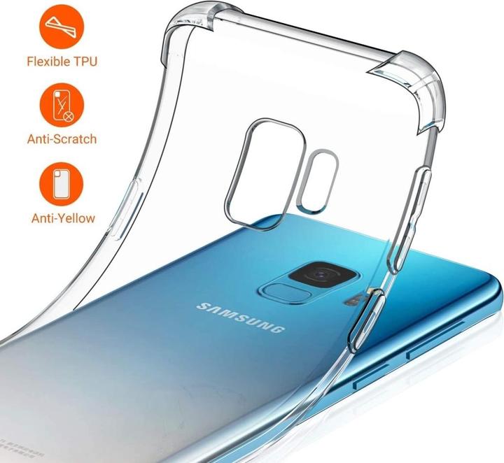 Produktbild Screenguard Samsung Galaxy S9 Hülle Crystal Soft Airbag Bumper (Samsung Galaxy S9+)