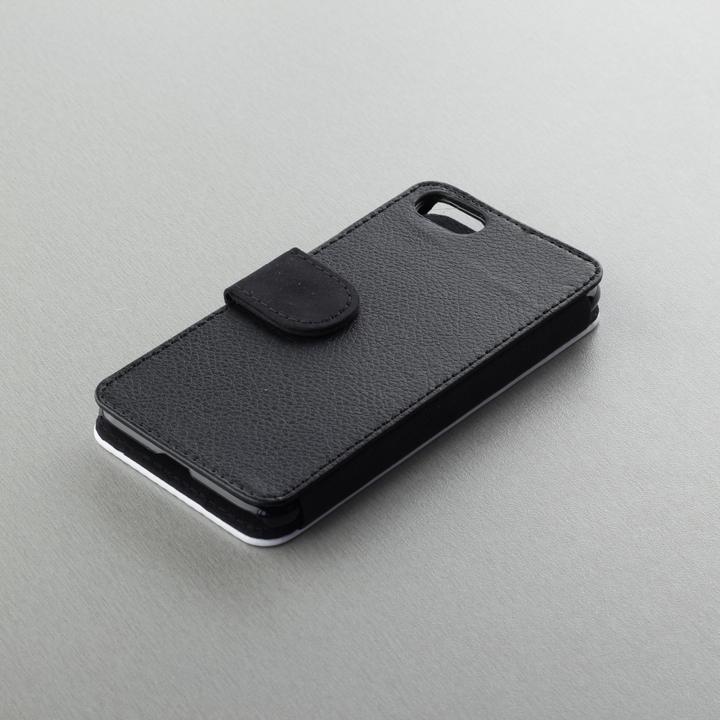Produktbild PhoneLook Hülle Wallet schwarz Red Blue Cat Glasses (Apple iPhone 7)