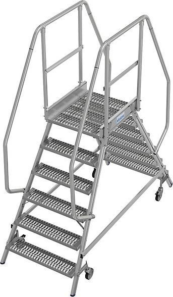 Actual product image Krause Mobile safety steps with R13 anti-slip properties (Platform ladder, 225 cm)