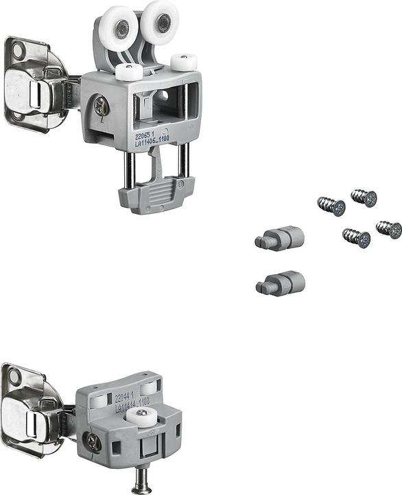 Image du produit Hettich Ferrures de portes pliantes coulissantes WingLine L, Forslide