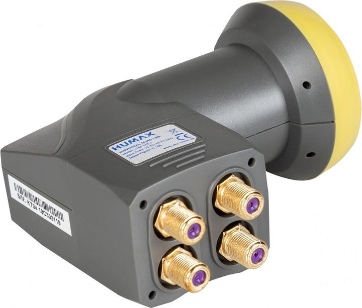 Actual product image Humax L1940 - F - 4 cm - Black - Green (Quattro LNB, 40mm)