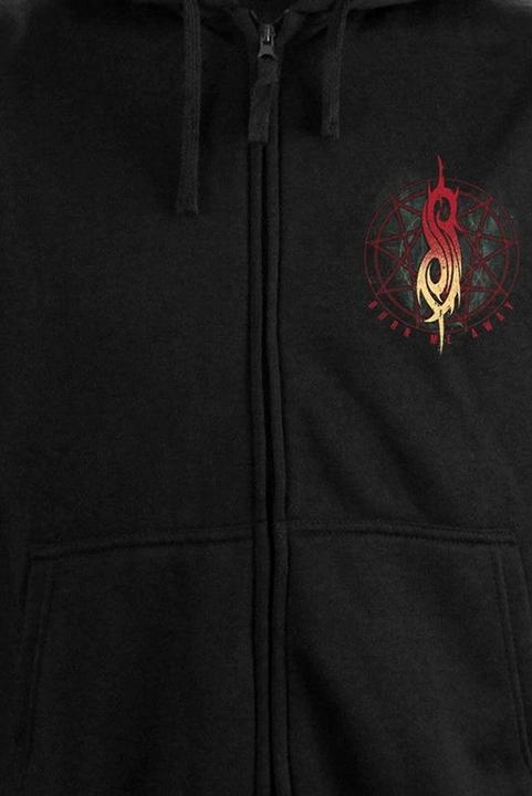 Actual product image Slipknot Burn Me Away hoodie with full-length zip With zip (XXL)