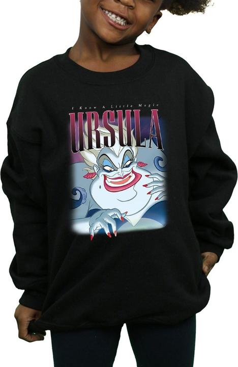 Immagine prodotto The Little Mermaid Felpa bambina Ursula Montage in cotone (116)