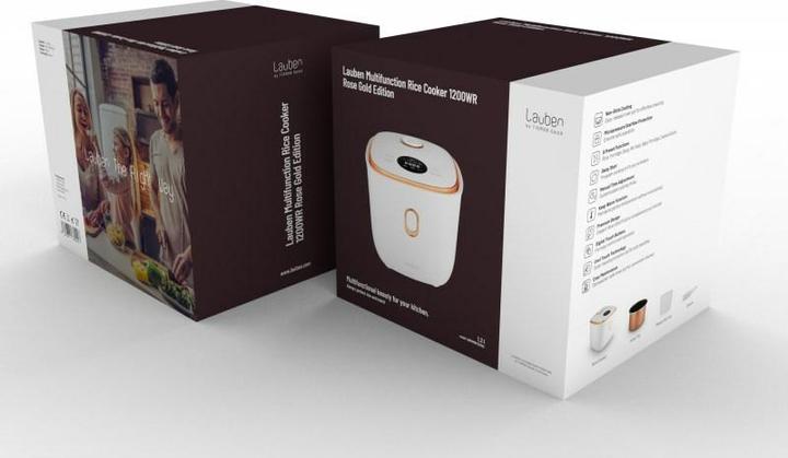 Image du produit Lauben Cuiseur à riz multifonction 1200WR LBRCMMRC120WA (Fiche CH)