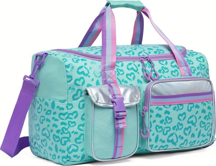 Immagine prodotto Only-Bags.Store Schicker Seesack mit Schuhfach und Nassfach - strapazierfähige, leichte Nylon-Turn- und Reisetasche