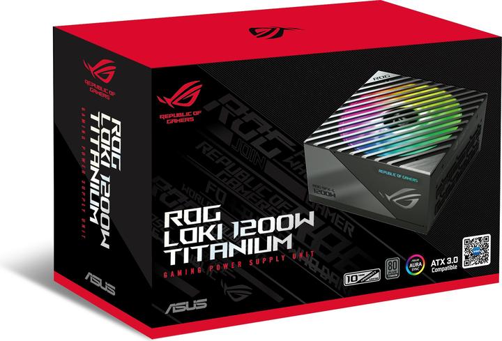 Immagine prodotto ASUS PSU ROG Loki SFX-L 1200W Titanio (1200 W)