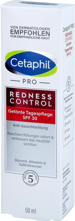 Actual product image Cetaphil Pro Redness Control tinted day care SPF30 (50 ml, Tinted Day Cream, SPF 30)