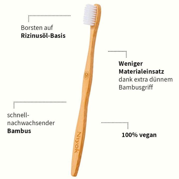 Produktbild Niyok Handzahnbürste Kinder in Not 1 Stück (Weich, 1 x)