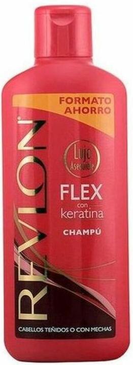 Revlon Professional FLEX KERATIN shampoo dyed&highlighted hair 650 ml (650 ml, Flüssiges Shampoo)