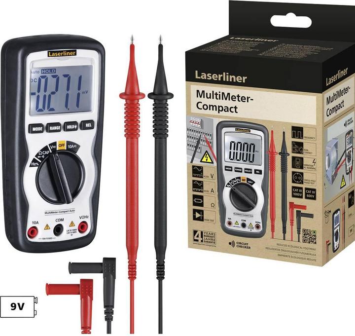 Laserliner MultiMeter-Compact Hand-Multimeter