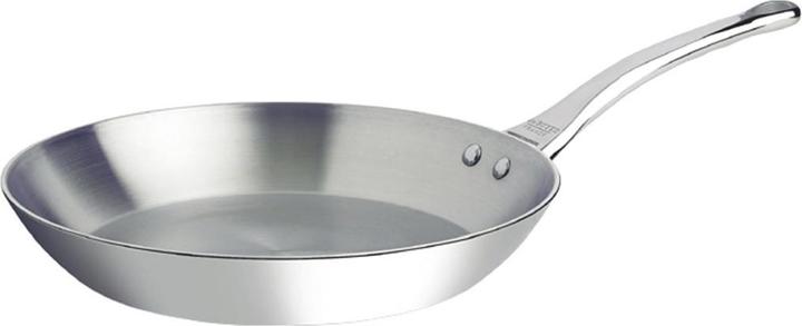 Actual product image de Buyer Affinity frying pan uncoated induction (24 cm, Frying pan, Stainless steel)