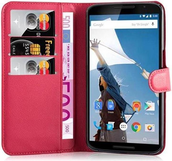 Produktbild Cadorabo Book mit Standfunktion Cover (Motorola Nexus 6)