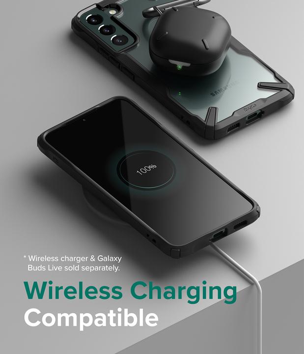 Image du produit Ringke Fusion X coque armée avec cadre Samsung Galaxy S22 + (S22 Plus) noir (Samsung Galaxy S22+)