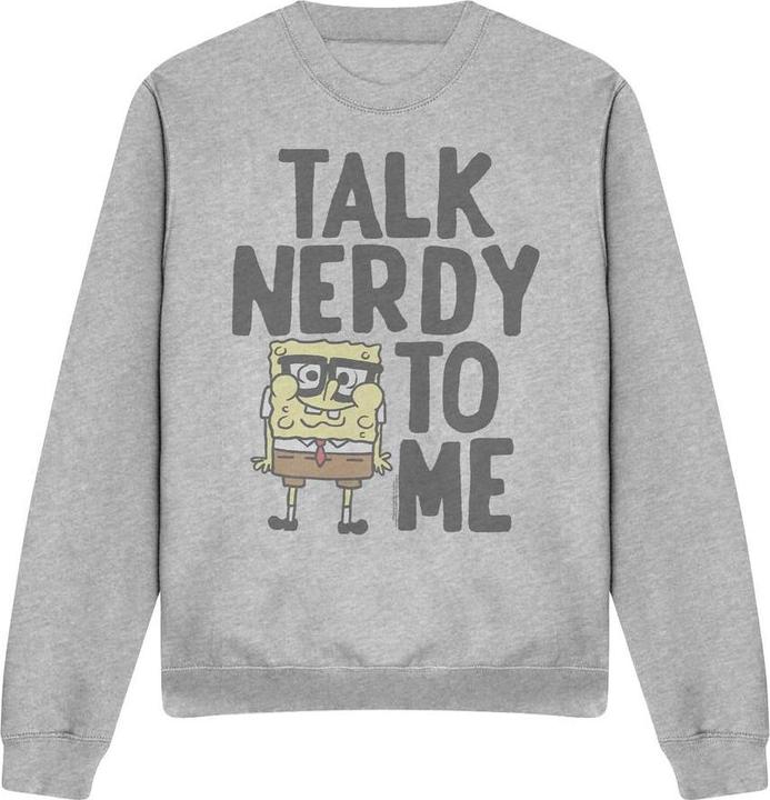 Spongebob Squarepants Talk Nerdy To Me Sweatshirt