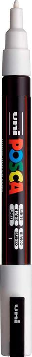Actual product image Posca Marker PC-3M round tip (White, 1.30 mm, 1 x)