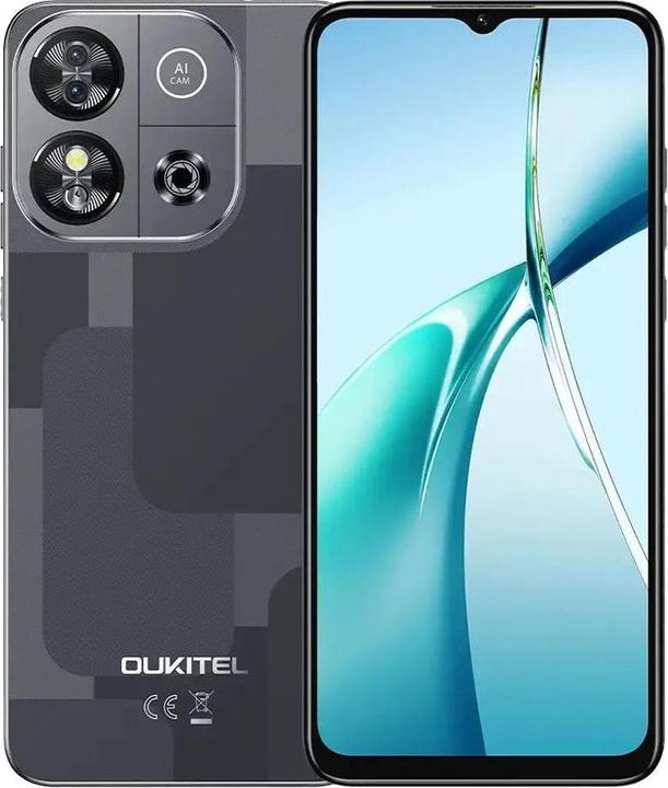 Oukitel Smartphone C57S Smartphone 2Gb/64Gb, Black (64 GB, Nero, 6.52", Doppia SIM, 13 Mpx)