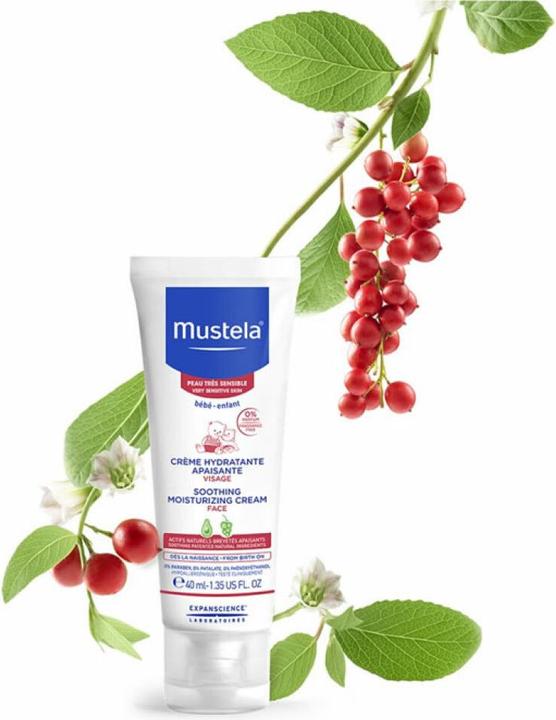 Actual product image Mustela Soothing face cream
