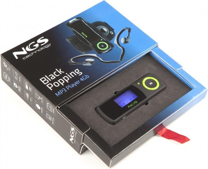 Produktbild NGS Black Popping 4GB (4 GB)