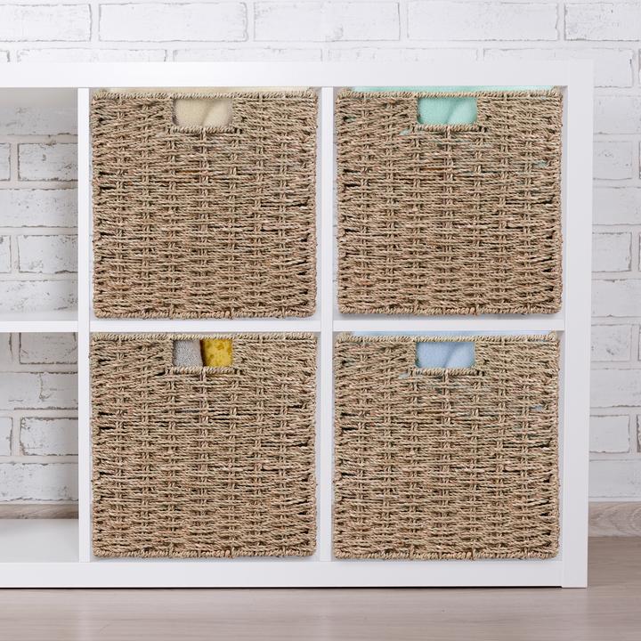 Image du produit Relaxdays Paniers rangement (1 x, 30 x 30 x 30 x 30 cm)